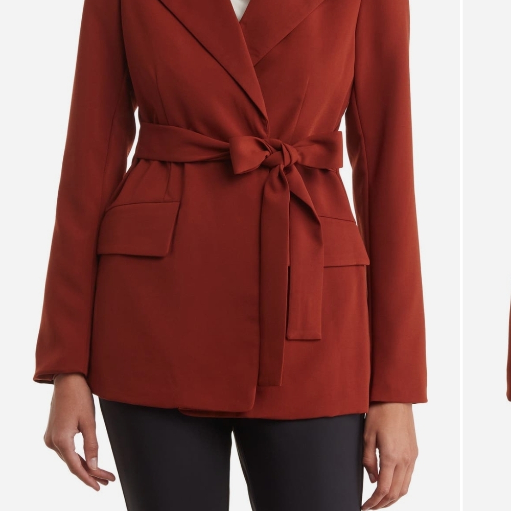 Bagatelle Women's Chic Red Blazer